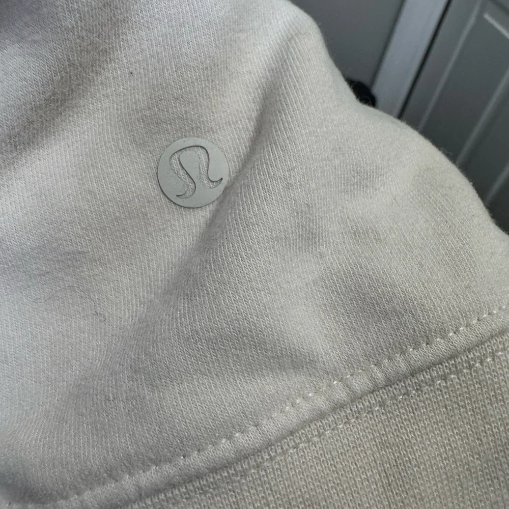 lululemon Loungeful Hoodie Off-White Sz 10